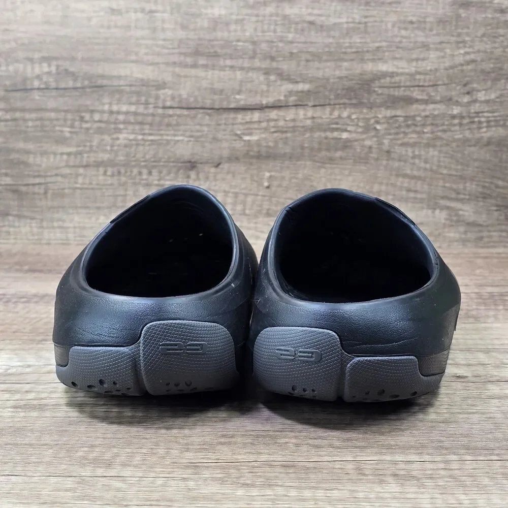 Nike Jordan Roam Slide Men's Size 10 Black Iron Gray Sandals RUN SMALL READ DESC